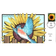 #4347 Sunflower Collins FDC