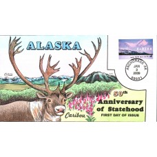 #4374 Alaska Statehood Collins FDC