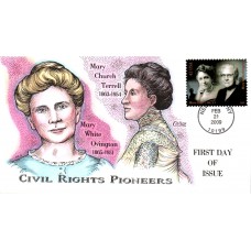 #4384a Terrell - Ovington - Civil Rights Collins FDC