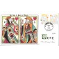 #4404-05 King and Queen of Hearts Collins FDC