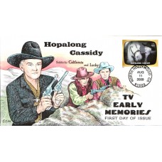 #4414g Hopalong Cassidy Collins FDC