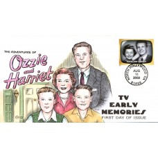 #4414q Ozzie and Harriet Collins FDC