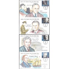 #4422a-d Supreme Court Justices Collins FDC Set