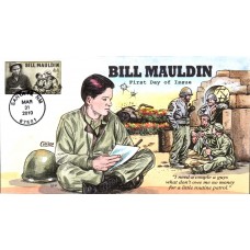 #4445 Bill Mauldin Collins FDC