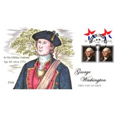 #4504 George Washington Collins FDC