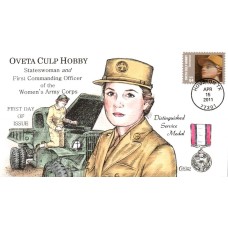 #4510 Oveta Culp Hobby Collins FDC