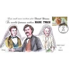 #4545 Mark Twain Collins FDC