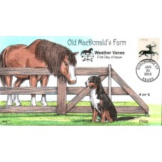 #4617 Centaur Weather Vane Collins FDC