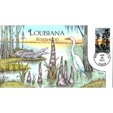 #4667 Louisiana Statehood Collins FDC