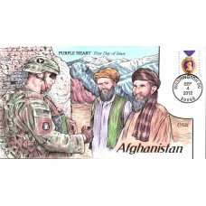 #4704 Purple Heart Collins FDC