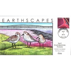 #4710f Salt Evaporation Ponds Collins FDC