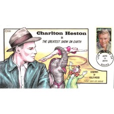 #4892 Charlton Heston Collins FDC