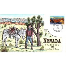 #4907 Nevada Statehood Collins FDC