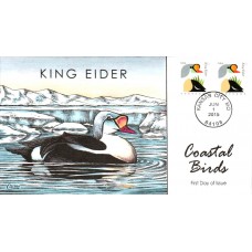 #4992 King Eider Collins FDC