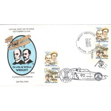 #C91-92 Wright Brothers Collins FDC