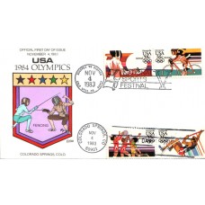 #C109-12 Summer Olympics Collins FDC