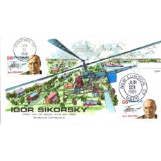 #C119 Igor Sikorsky Collins FDC