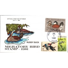 #RW48 Ruddy Ducks Collins FDC