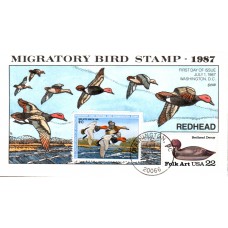 #RW54 Redhead Ducks Collins FDC