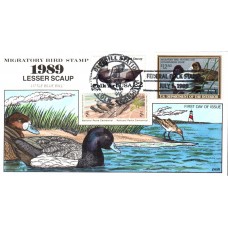 #RW56 Lesser Scaup Collins FDC