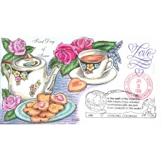 #U644 Victorian Love Collins FDC