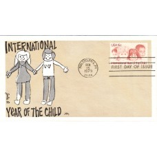 #1772 Year of the Child Colonial FDC