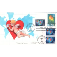 #2535-37 Love Colorano HP10 FDC