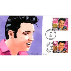 #2721//31 Elvis Presley Colorano HP27 FDC