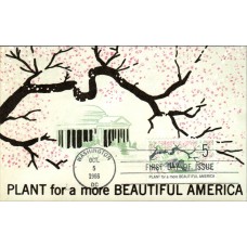 #1318 Beautification of America Colorano Maxi FDC