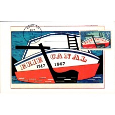 #1325 Erie Canal Colorano Maxi FDC