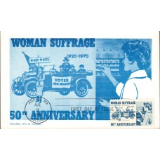 #1406 Woman Suffrage Colorano Maxi FDC