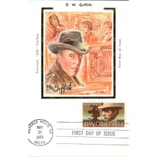 #1555 D. W. Griffith Colorano Maxi FDC