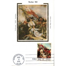 #1564 Bunker of Hill Colorano Maxi FDC