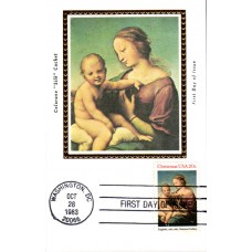 #2063 Madonna and Child Colorano Maxi FDC