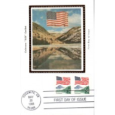 #2280 Flag over Yosemite Colorano Maxi FDC