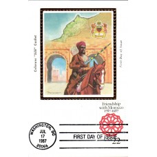 #2349 US - Morocco Colorano Maxi FDC