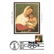 #2367 Madonna and Child Colorano Maxi FDC