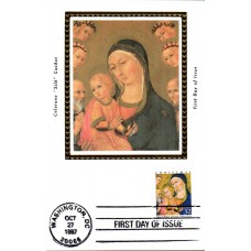 #3176 Madonna and Child Colorano Maxi FDC