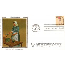 #1610 Rush Lamp NOW Colorano FDC