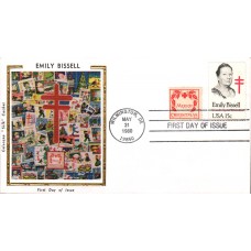 #1823 Emily Bissell Combo Colorano FDC