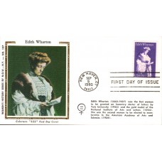 #1832 Edith Wharton NOW Colorano FDC