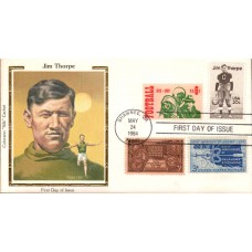 #2089 Jim Thorpe Combo Colorano FDC