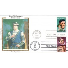 #2250 Enrico Caruso Dual Colorano FDC