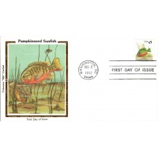 #2481 Pumpkinseed Sunfish Colorano FDC