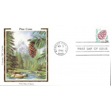 #2491 Pine Cone Colorano FDC