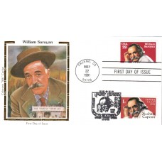 #2538 William Saroyan Joint Colorano FDC