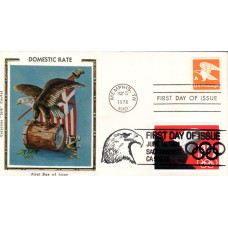 #2541 Bald Eagle Dual Colorano FDC