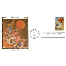 #2560 Basketball Centennial Colorano FDC