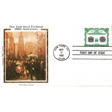 #2630 New York Stock Exchange Colorano FDC