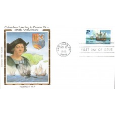 #2805 Columbus at Puerto Rico Colorano FDC